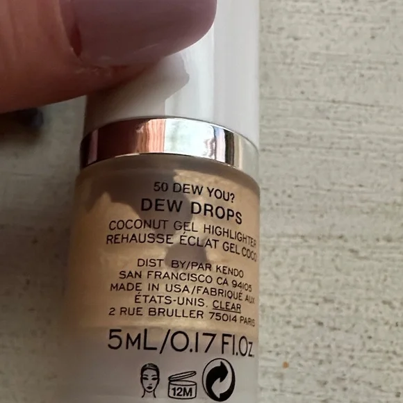 Marc Jacobs 50 Do You? Dew Drops Coconut Gel Highlighter New .17 fl - Picture 2 of 4